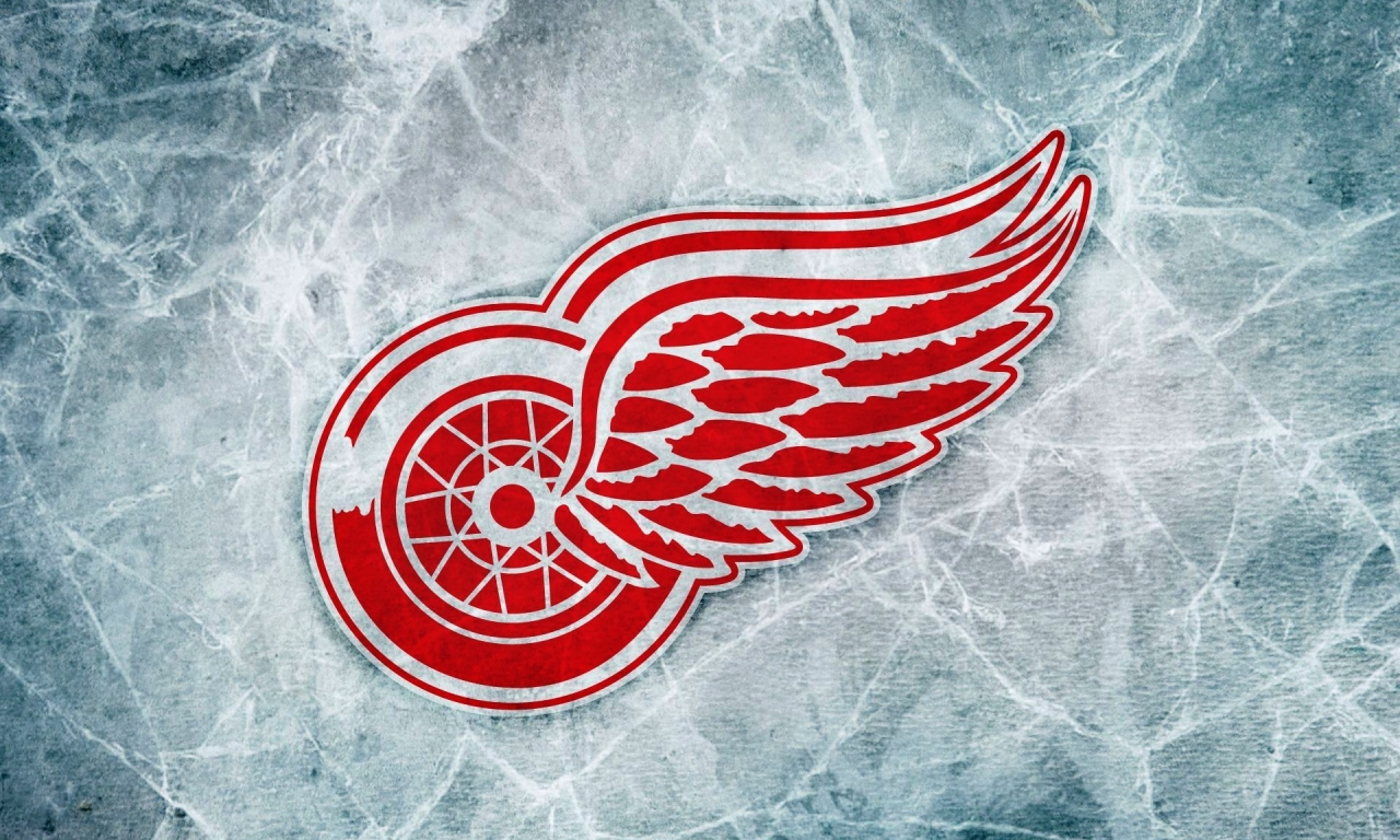 хоккей, логотип, nhl, нхл, лед, detroit, red wings