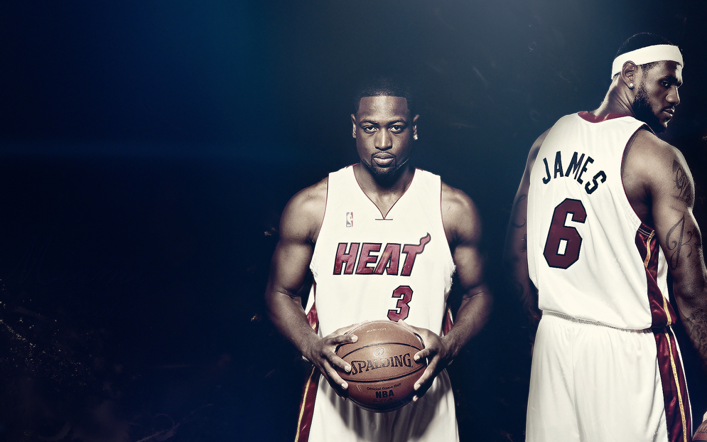 lebron james, heat, мяч, miami heat, spalding, nba, баскетбол, dwyane wade