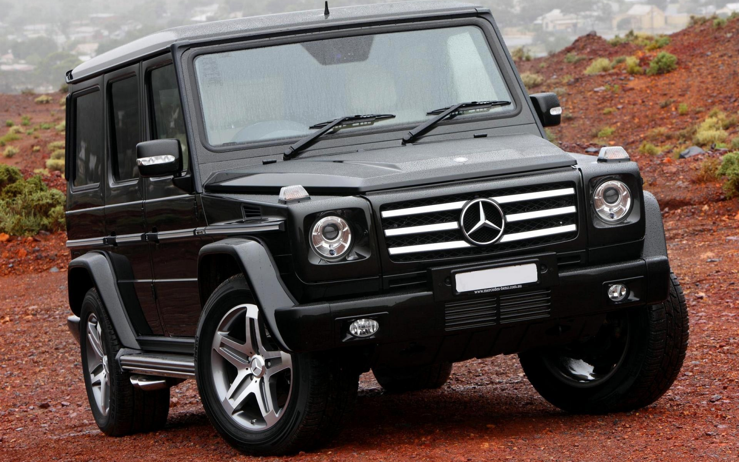 wallpapers, car, автомобиль, mercredes benz, обоя, black, g55, 2012, kompressor, amg