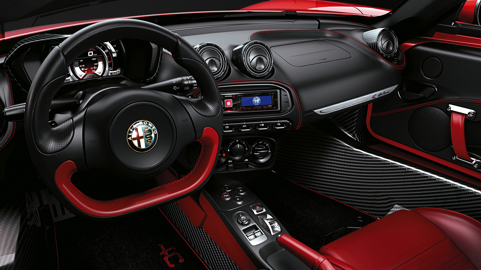 Салон, авто, Alfa Romeo 4C
