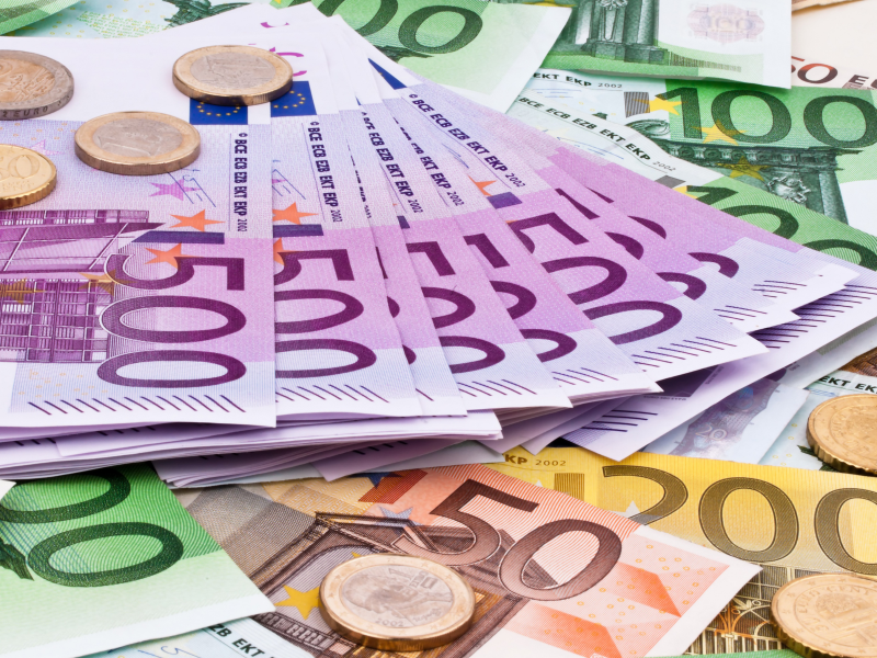 обои, деньги, евро, монета, монеты, банкнота, банкноты, купюра, купюры, валюта, макро, coin, money, euro