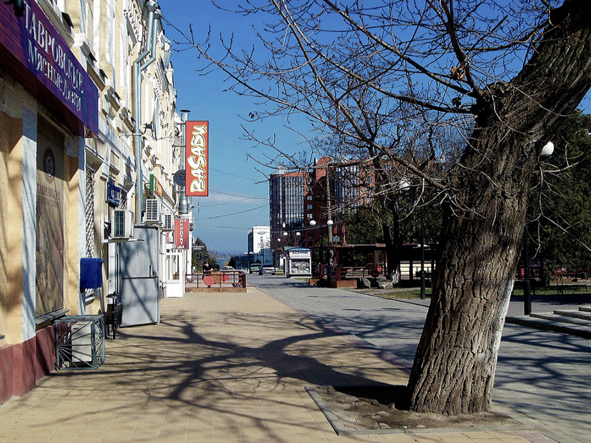 Улица, город, Азов.