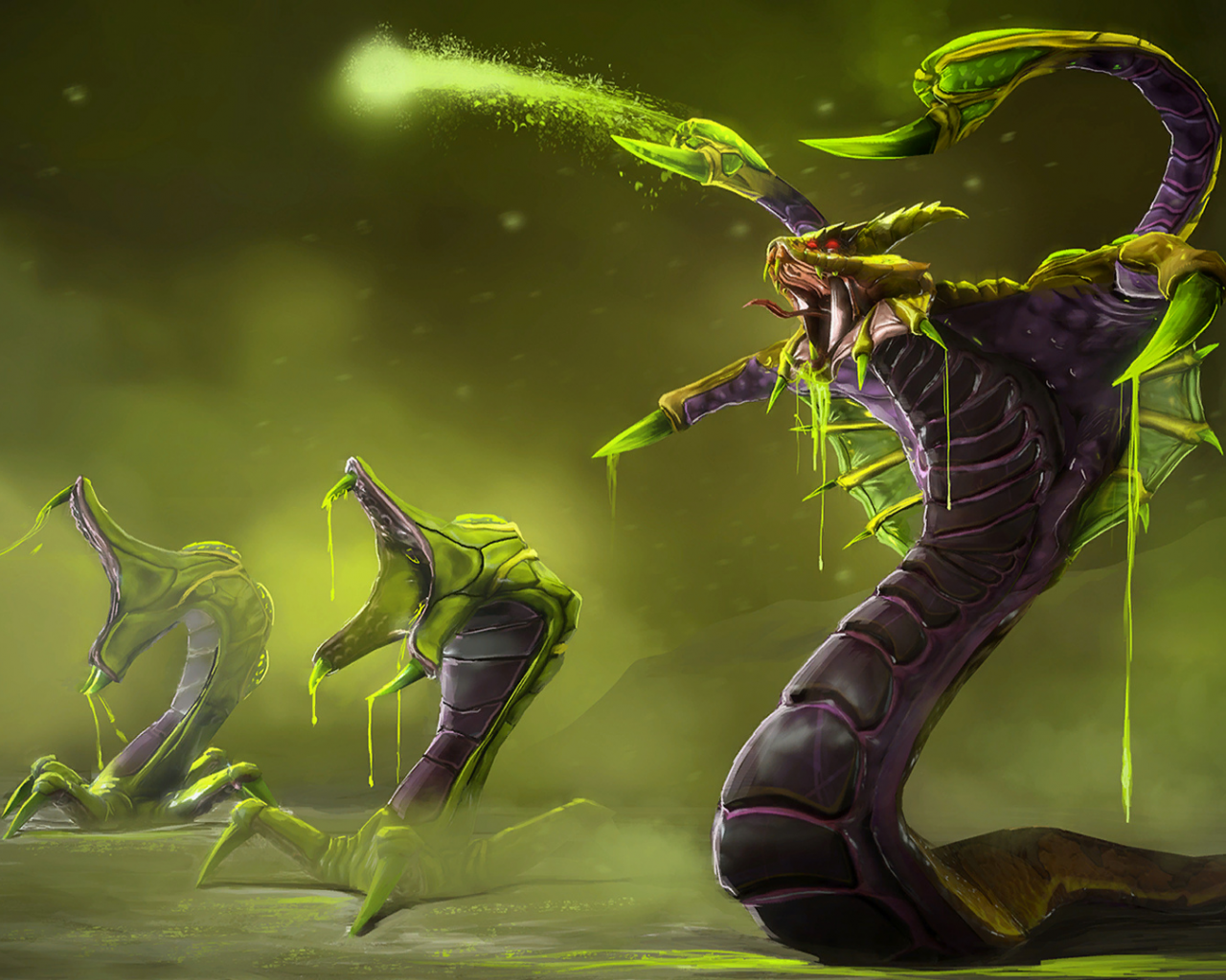 Venomancer, Venomous Deathbringer, dota 2, Веник