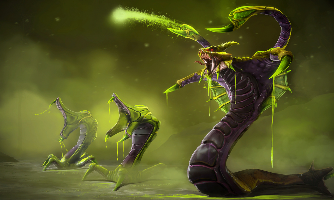 Venomancer, Venomous Deathbringer, dota 2, Веник