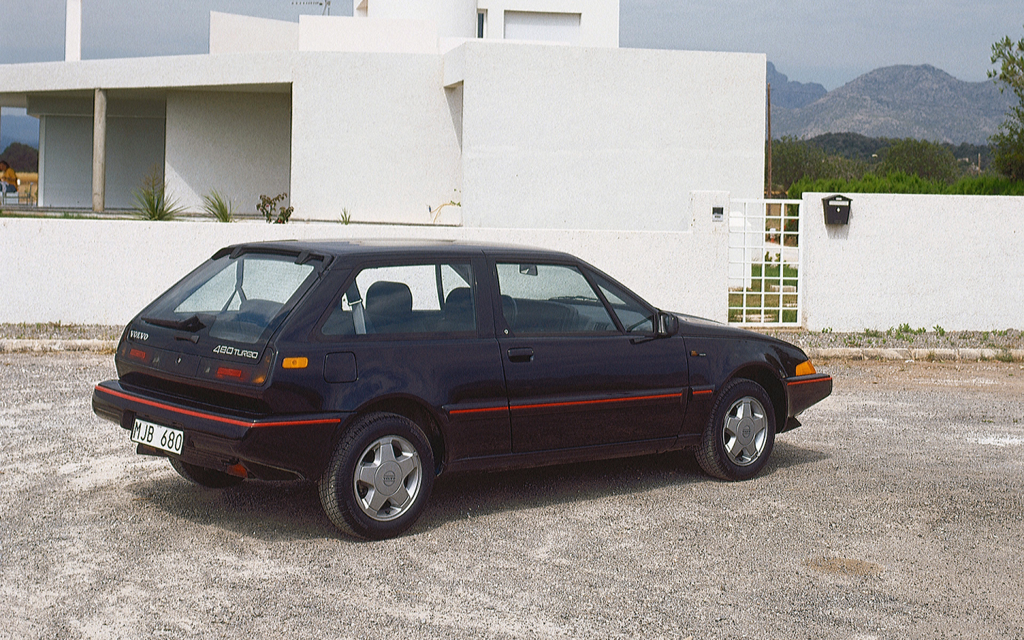 Площадка, дом, авто, Volvo-480-turbo