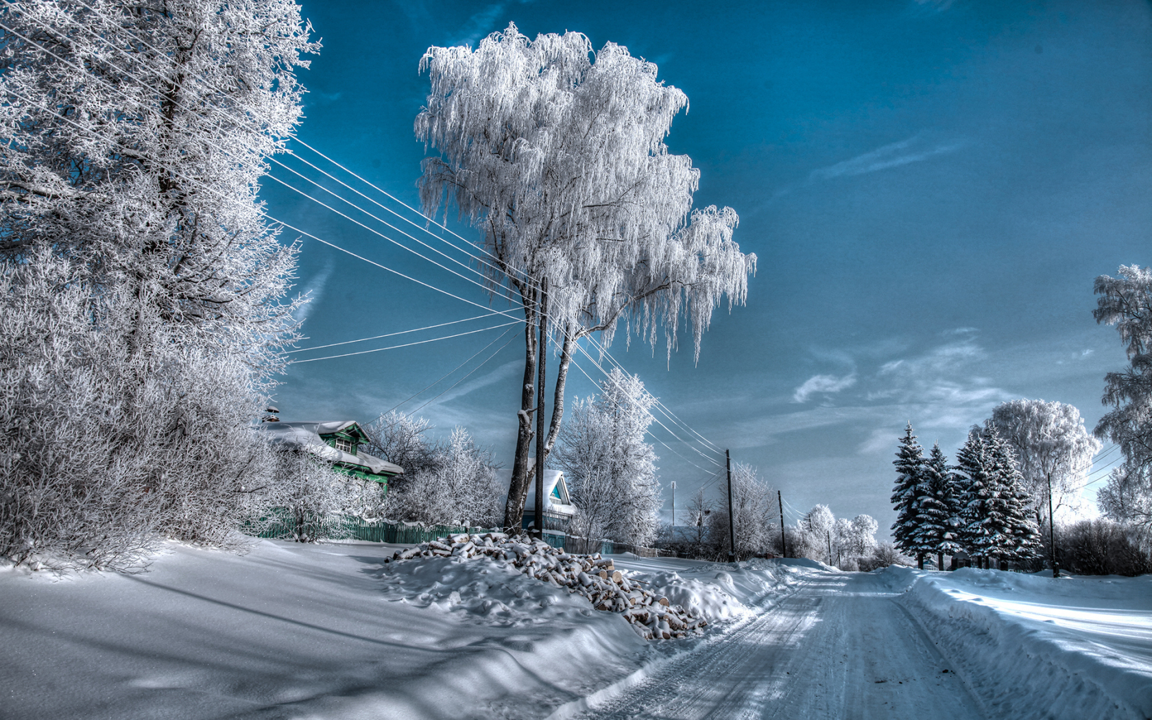 россия, пейзажи, зима