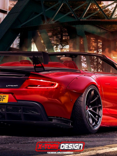 спорткар, тюнинг, Aston Martin Vanquish Volante