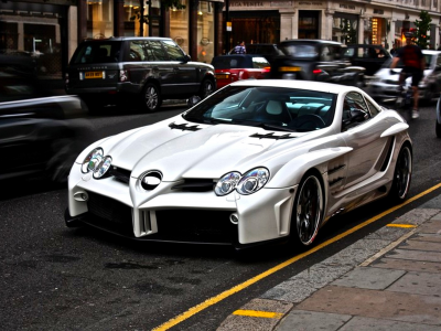 спорткар, тюнинг, Mercedes-Benz SLR McLaren