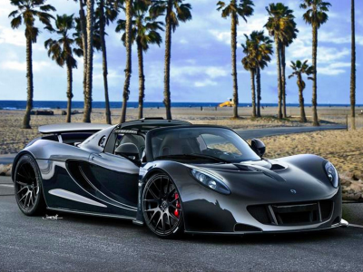 спорткар, тюнинг, Hennessey Venom GT Spyder