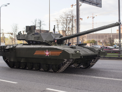 Москва, дорога, танк, Т-14 Армата.
