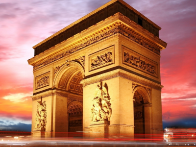 париж, триумфальная арка