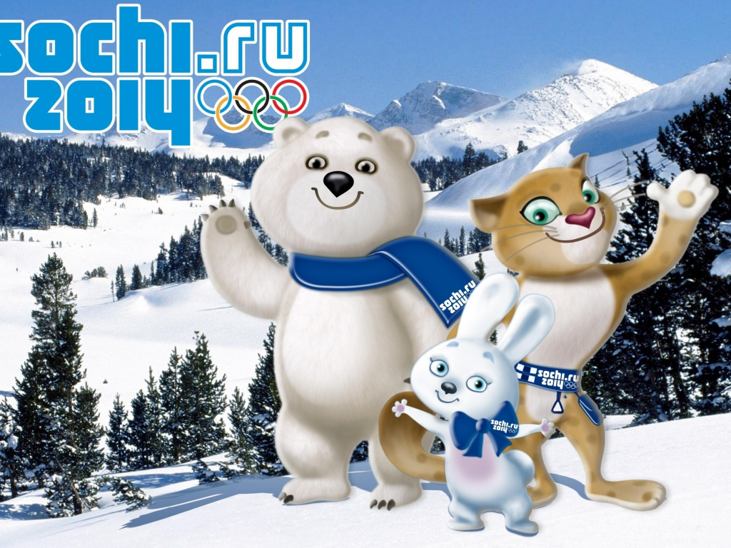 зимние олимпийские игры, сочи 2014, олимпиада, талисманы