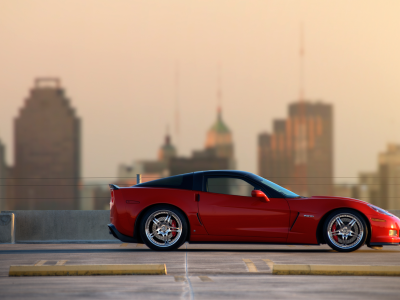 z06, chevrolet corvette, red, шевроле корвет, supercar