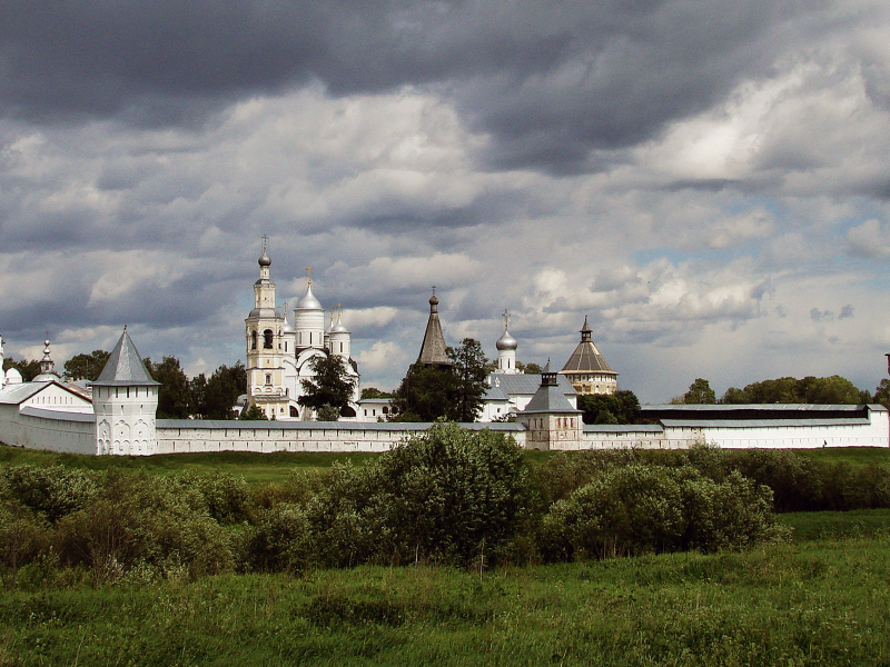 Россия, город, Вологда, монастырь.