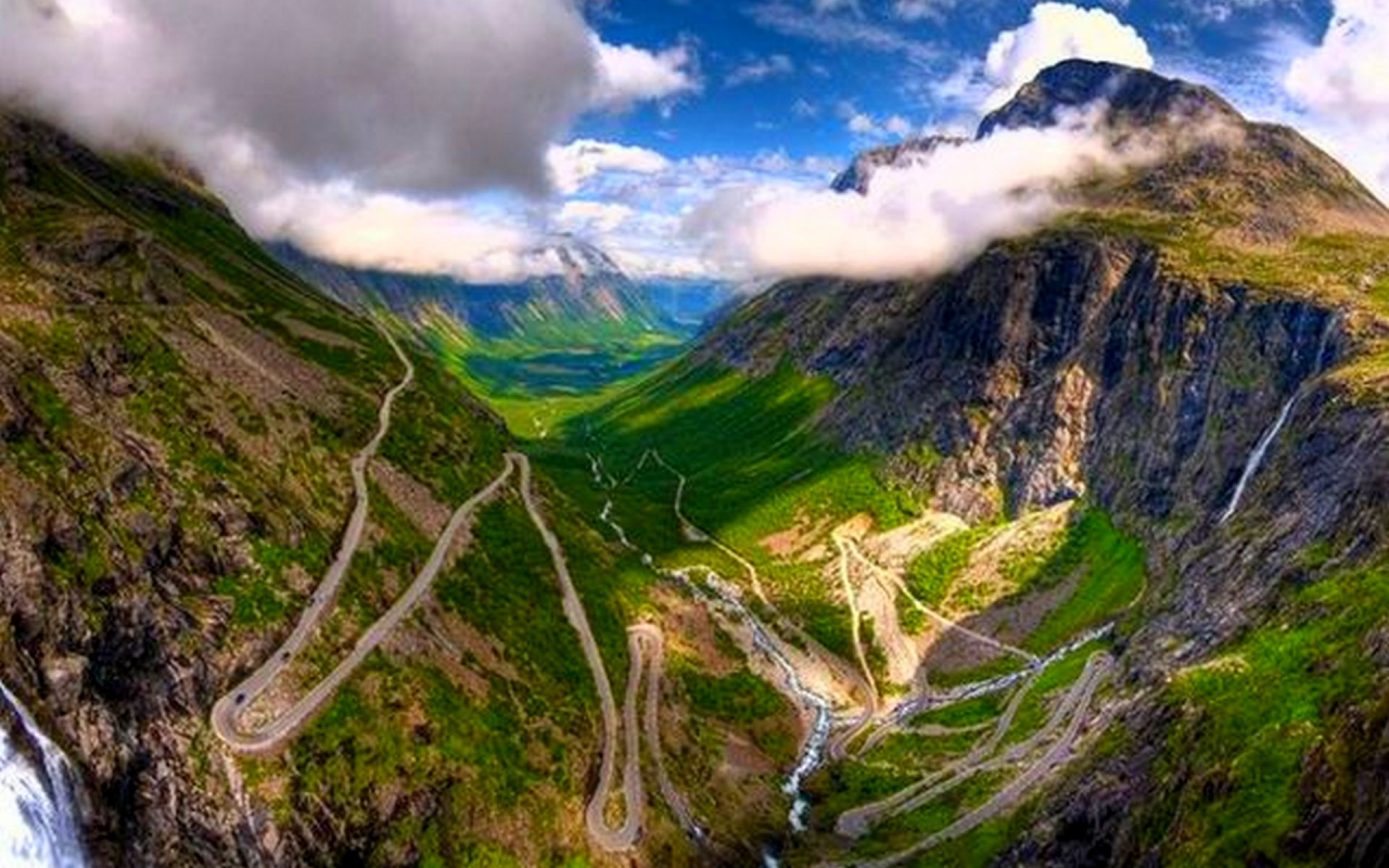 Дорога троллей, Норвегия