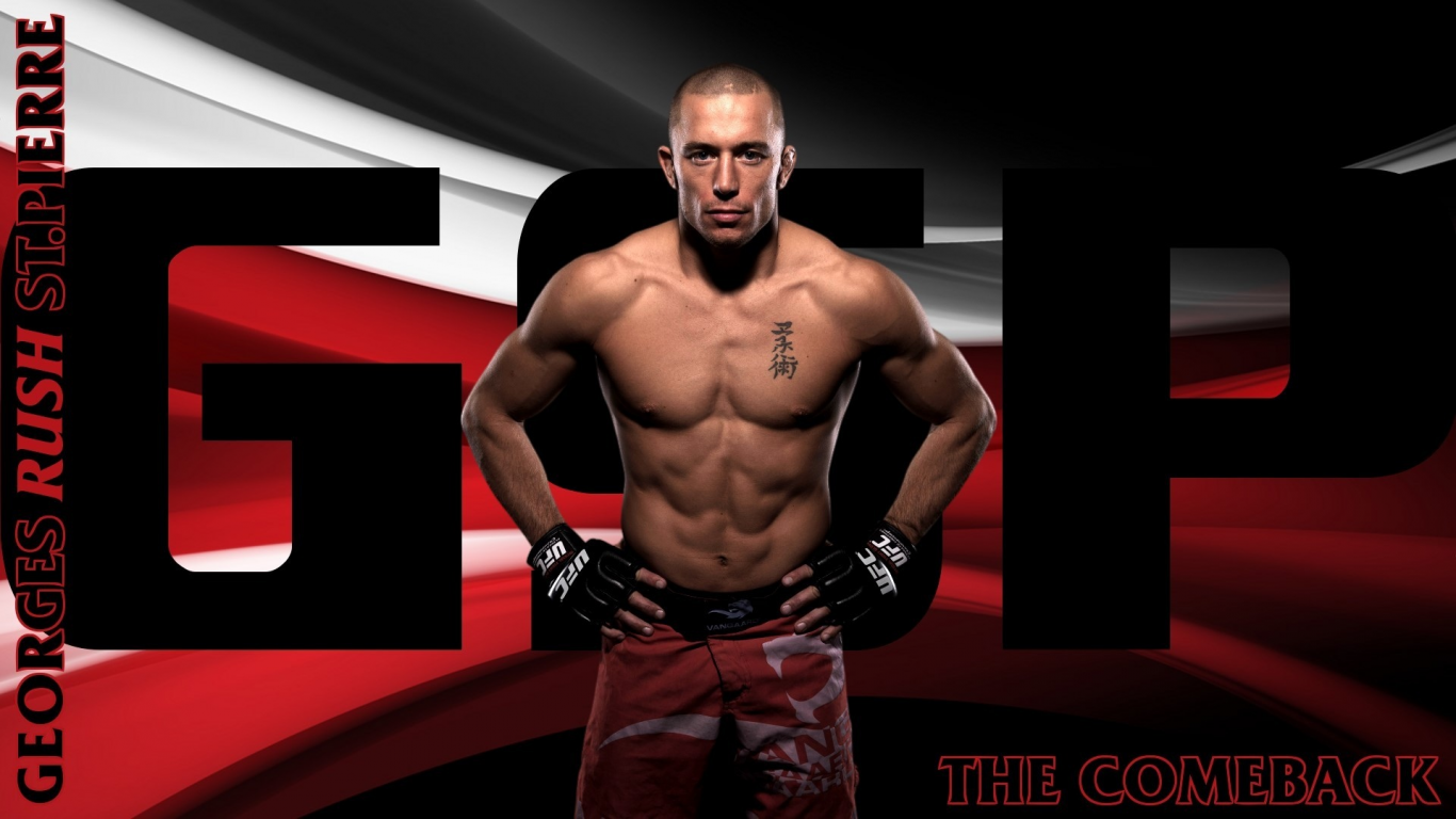 mma, fighter, georges st-pierre, смешанные боевые искусства, боец, ufc