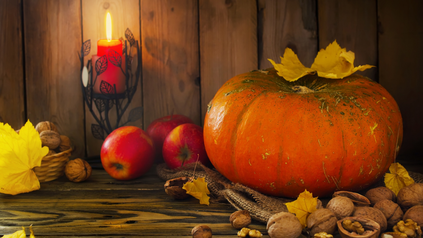 autumn, harvest, still life, fruits, leaves, pumpkin, nuts, осень, дистья, урожай, тыква