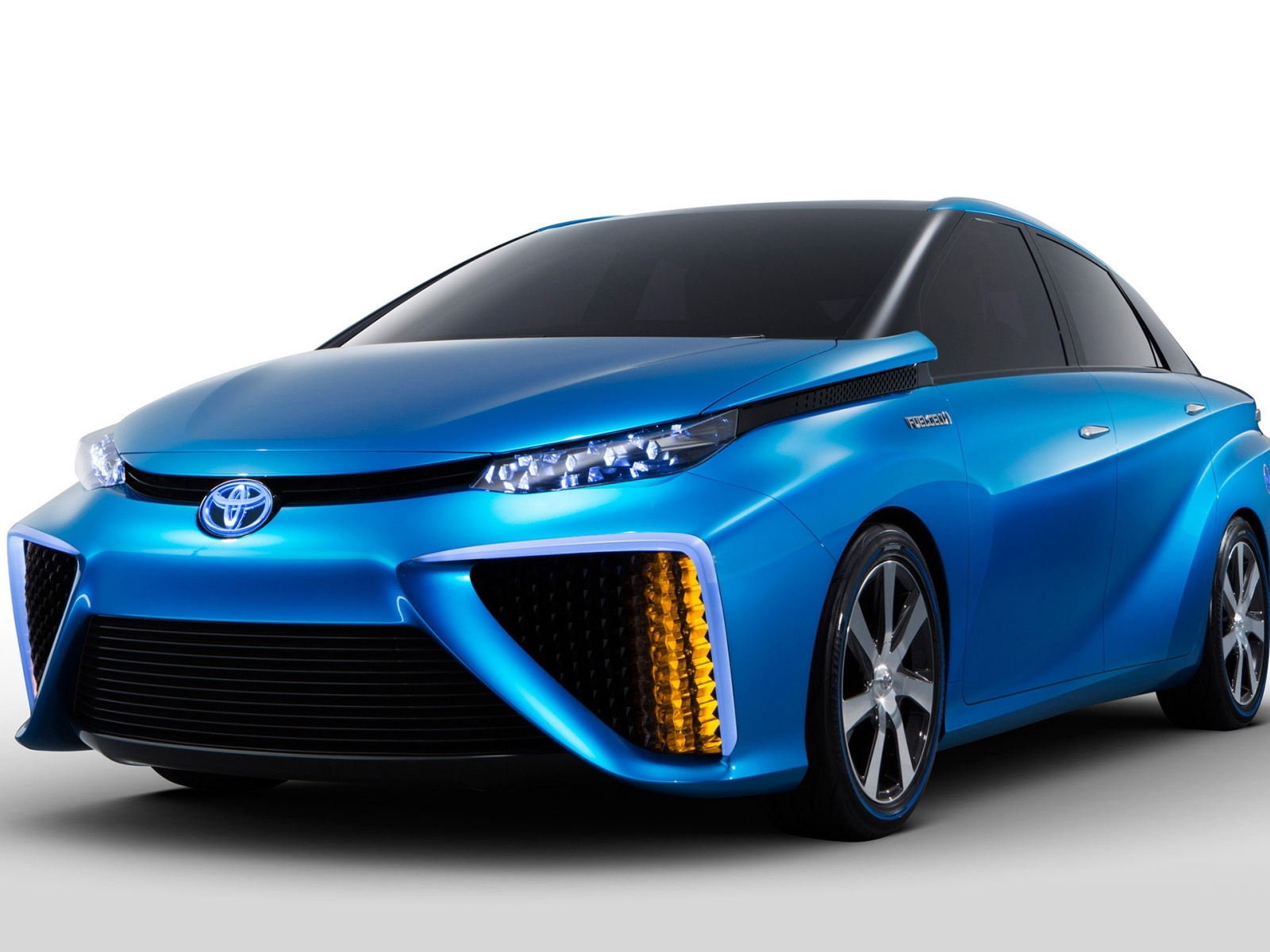 Toyota, FCV, Concept, Car, Blue