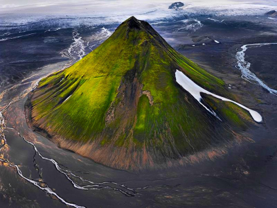 Вулкан Мэлифелл, Исландия