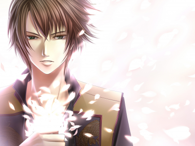 okita souji, hakuouki, демоны бледной сакуры, hekketsu-roku