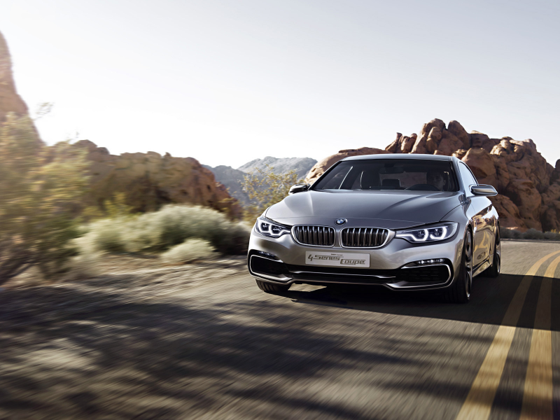 concept, rock, road, coupe, style, bmw, 2013, silver, 4 series