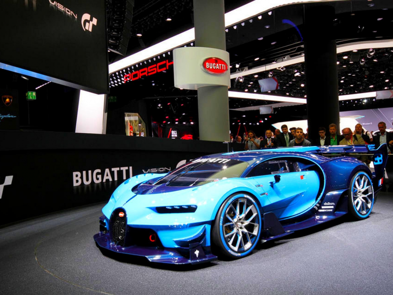 спорткар, тюнинг, Bugatti Vision Gran Turismo Concept