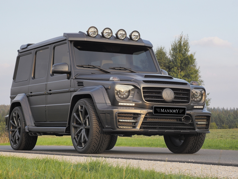 mercedes-benz, black, mansory