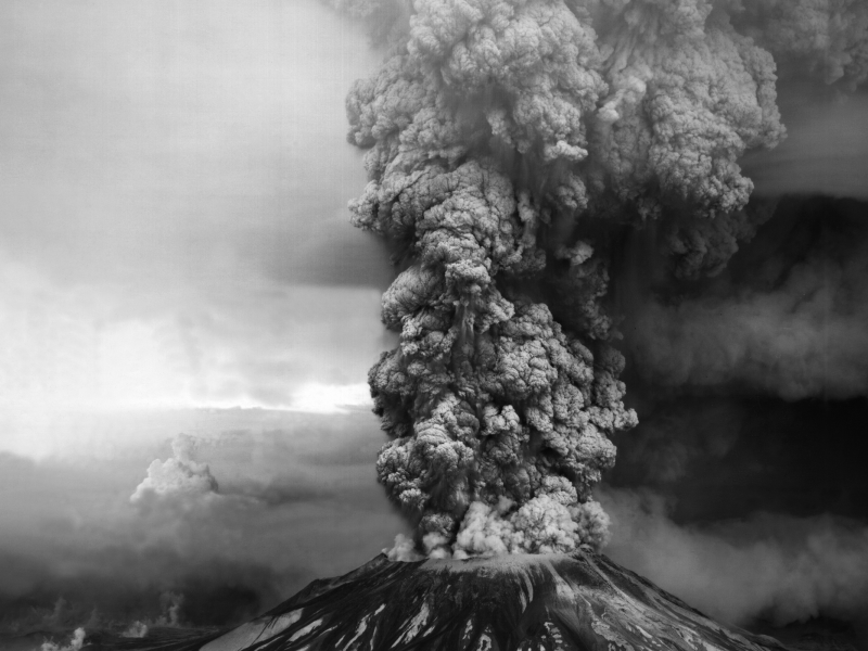 Mount, St-Helens, Eruption, 1980Y