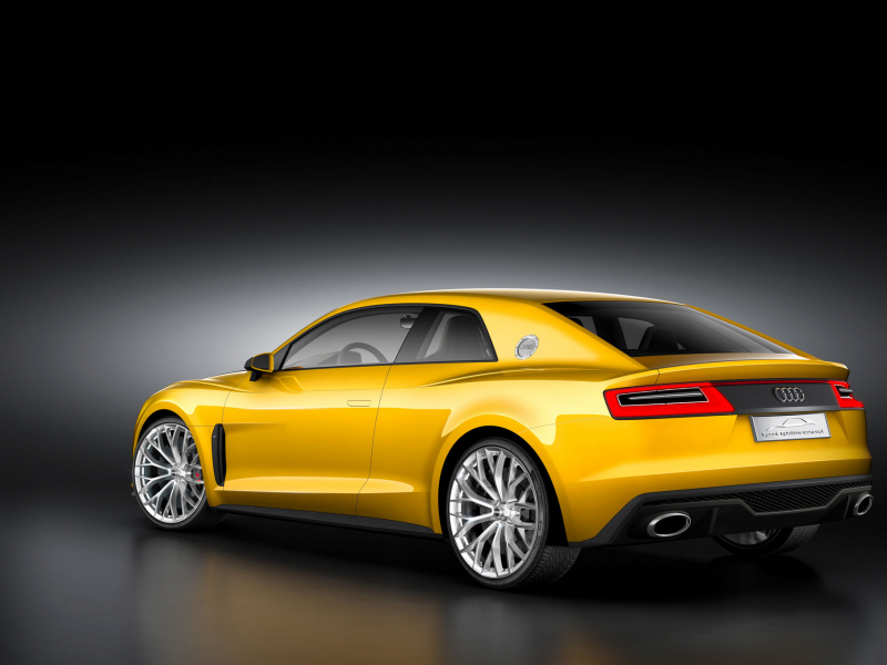 Audi, Sport, Quattro, Concept, Rear, Left, Wiew, 2013