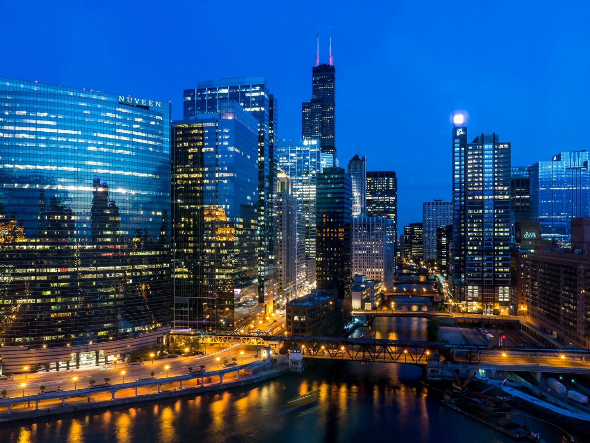 сша, небоскребы, чикаго, willis tower, usa, иллинойс, chicago, illinois