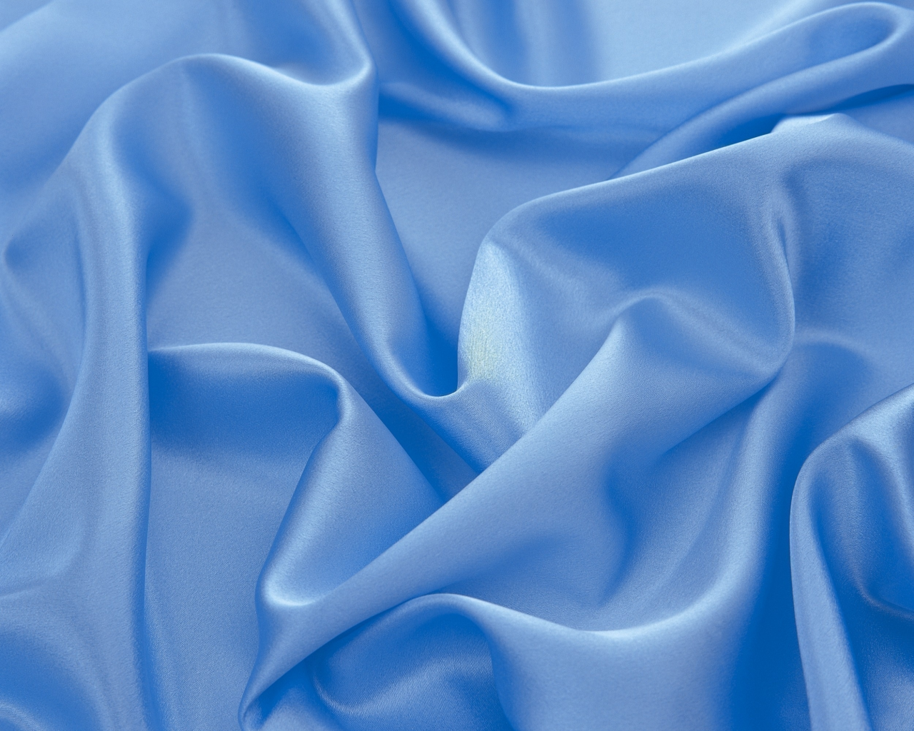 ткань, складки, текстура, светлая, голубая