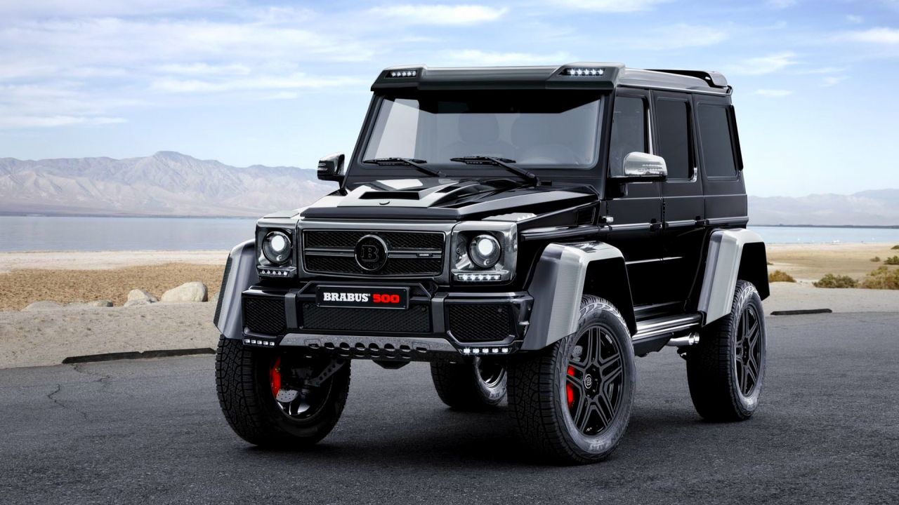 авто, тюнинг, Brabus Mercedes G 500 4x4