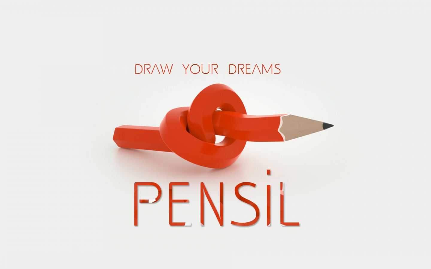 карандаш, draw your dreams, orange, картинка, рисуй свою мечту