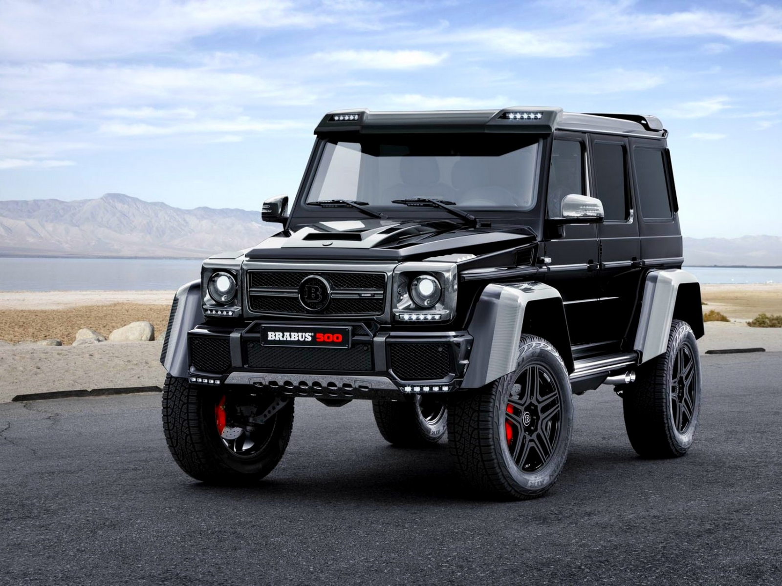 авто, тюнинг, Brabus Mercedes G 500 4x4