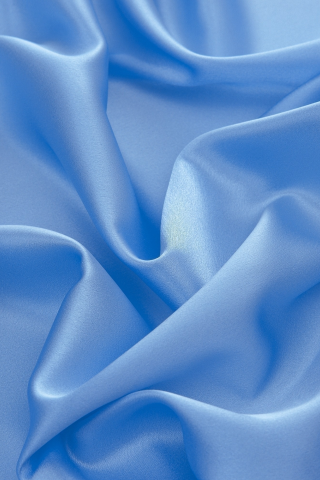 ткань, складки, текстура, светлая, голубая