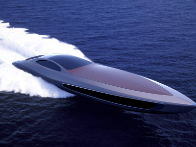 быстрая, gray design, океан, супер яхта, пена, standart craft 122