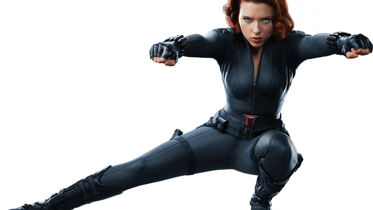 скарлетт йоханссон, Scarlett johansson, the avengers, рыжая, красотка, грудь, сапоги, перчатки, боец