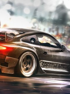 Need for Speed, 2015, аркада, Porsche 911, автосимулятор, игры, постер, Ghost Games