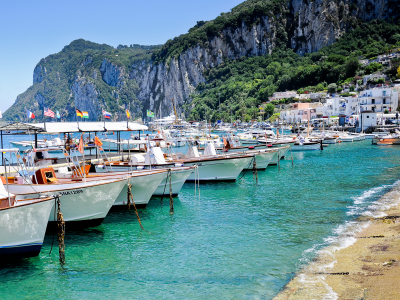 лодки, capri, берег, италия, скалы, море, italy, капри, остров
