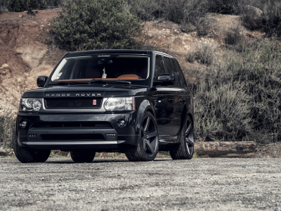 tuning, sport, land rover, range rover, black