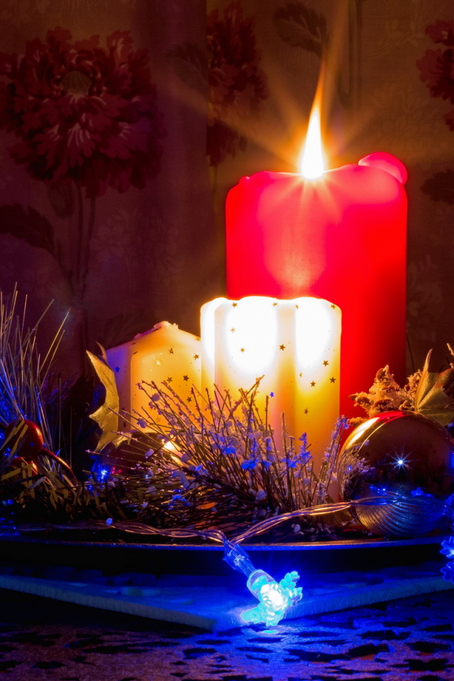 advent, long exposure, decorations, candles