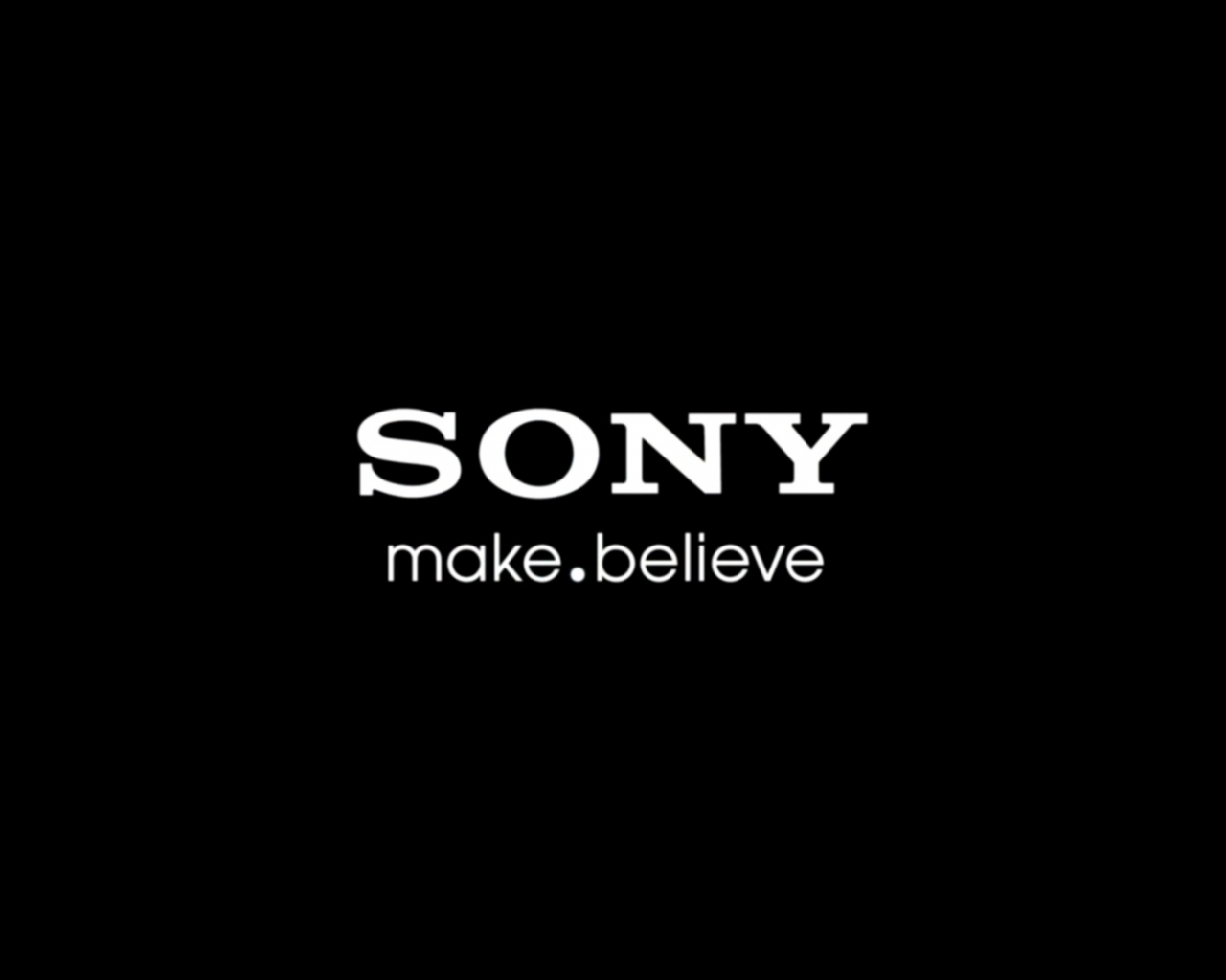 believe, sony, logo, make