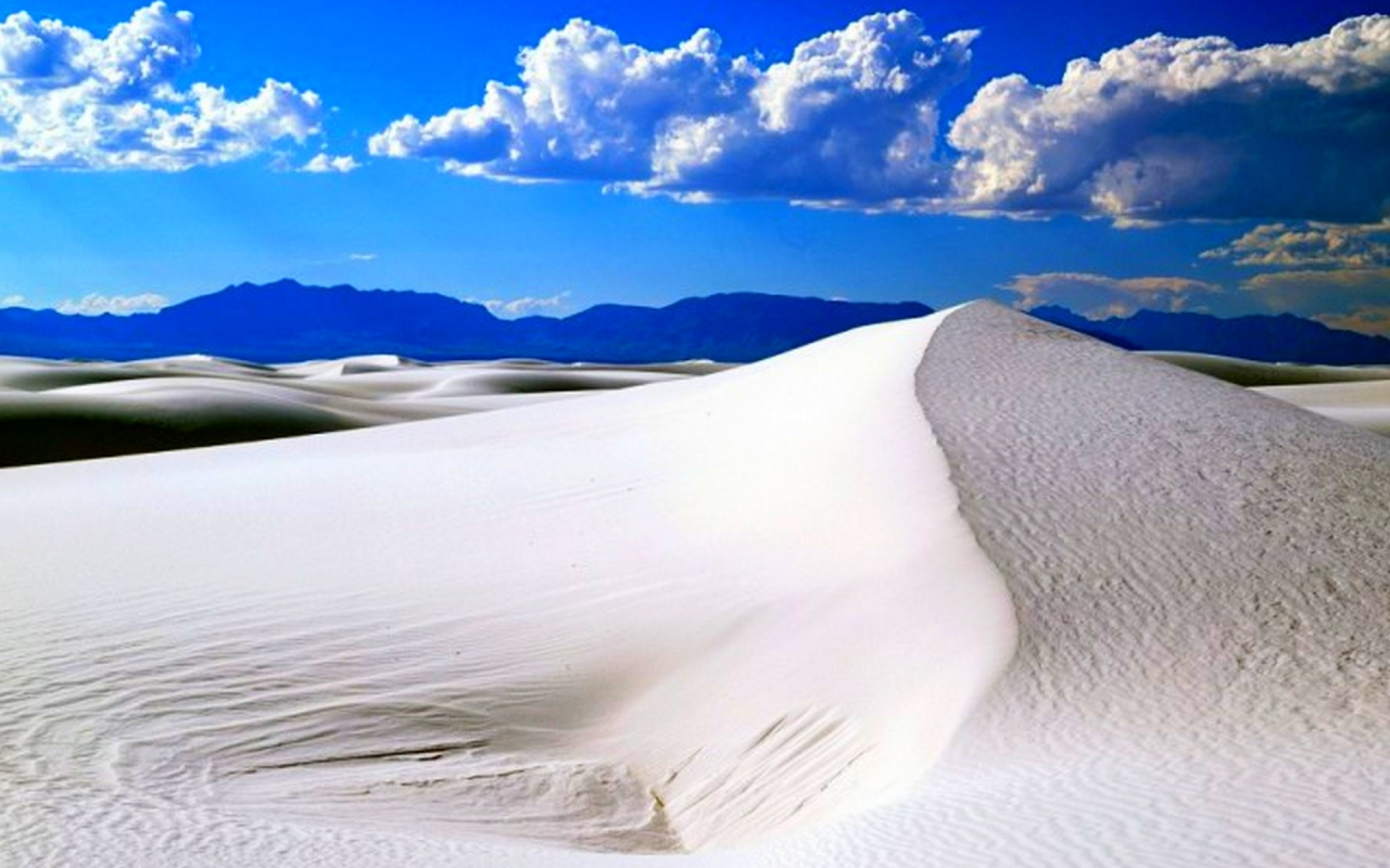 Пустыня Белых Песков, штат Нью-Мексико, США