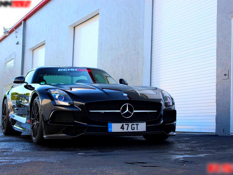 спорткар, тюнинг, Mercedes SLS AMG