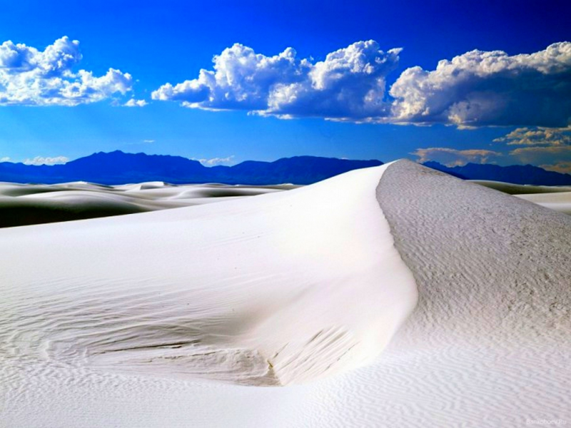 Пустыня Белых Песков, штат Нью-Мексико, США