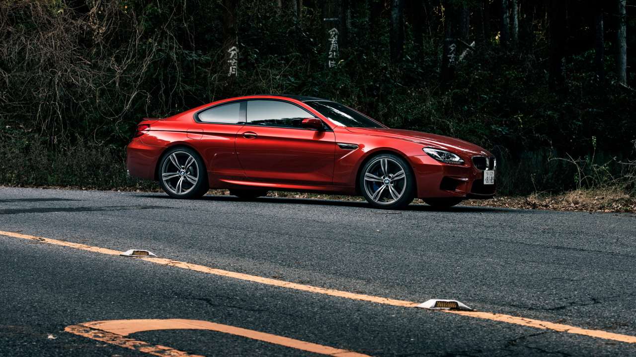 бмв, bmw m6, купе, авто, red, тюнинг