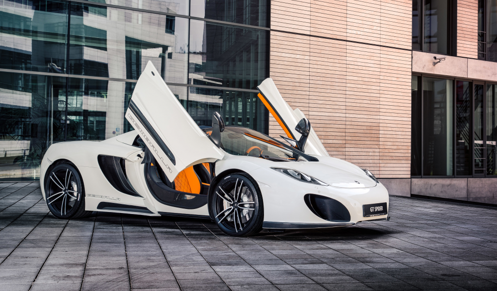 суперкар, двери, supercar, mp4-12c, mclaren, gt spider, gemballa