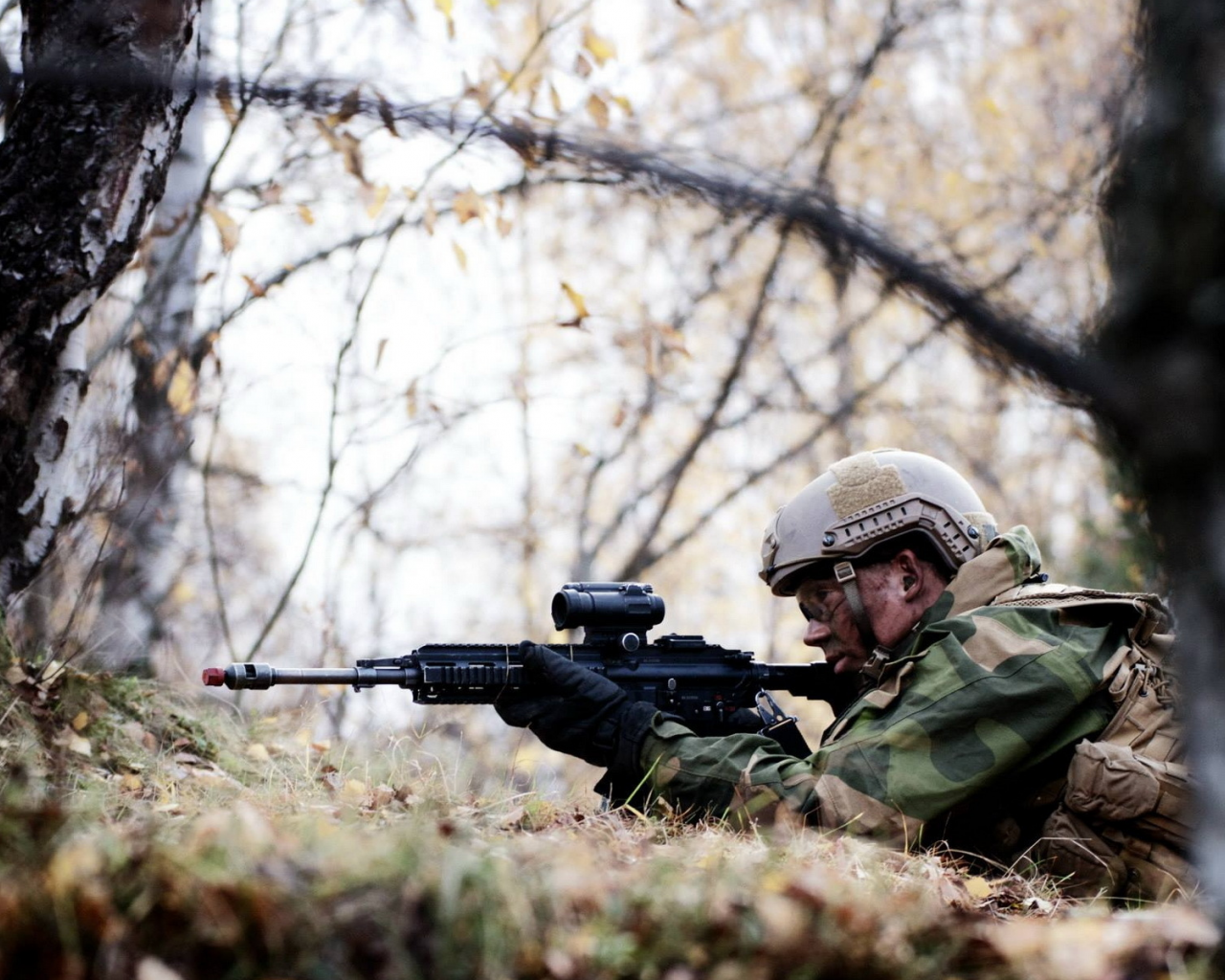 оружие, солдат, norwegian army