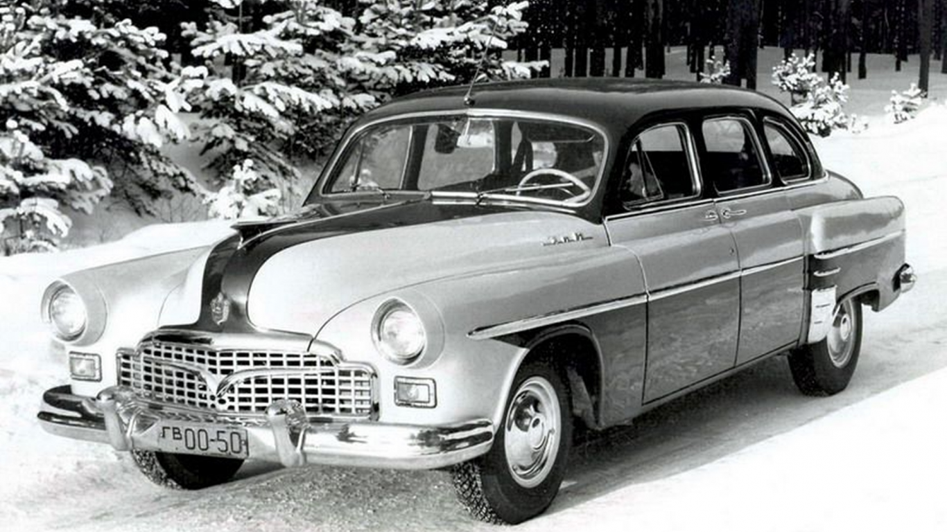 авто, зим, газ 12в, 1955 г, президентский, до чайки