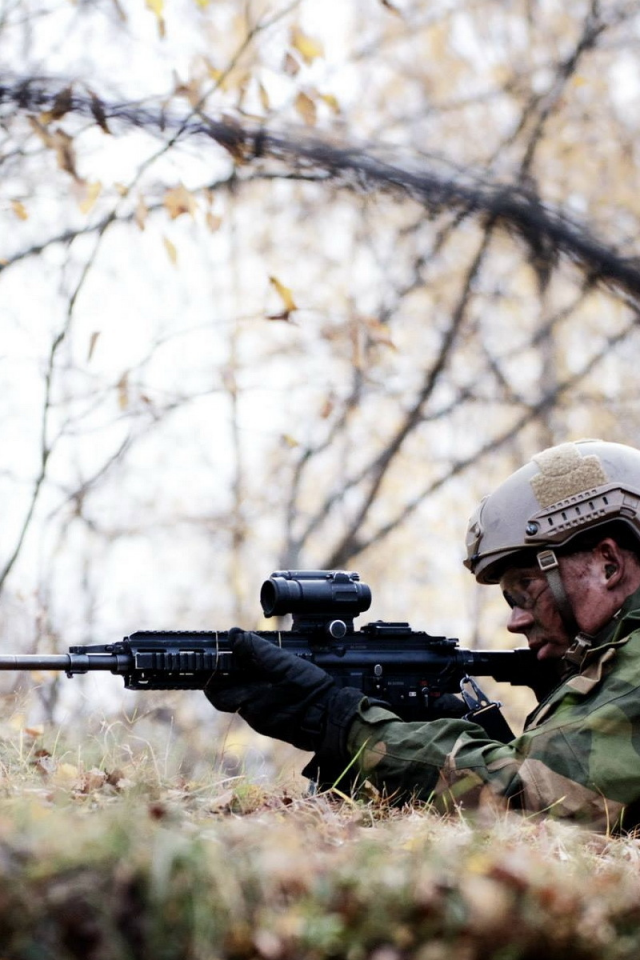 оружие, солдат, norwegian army